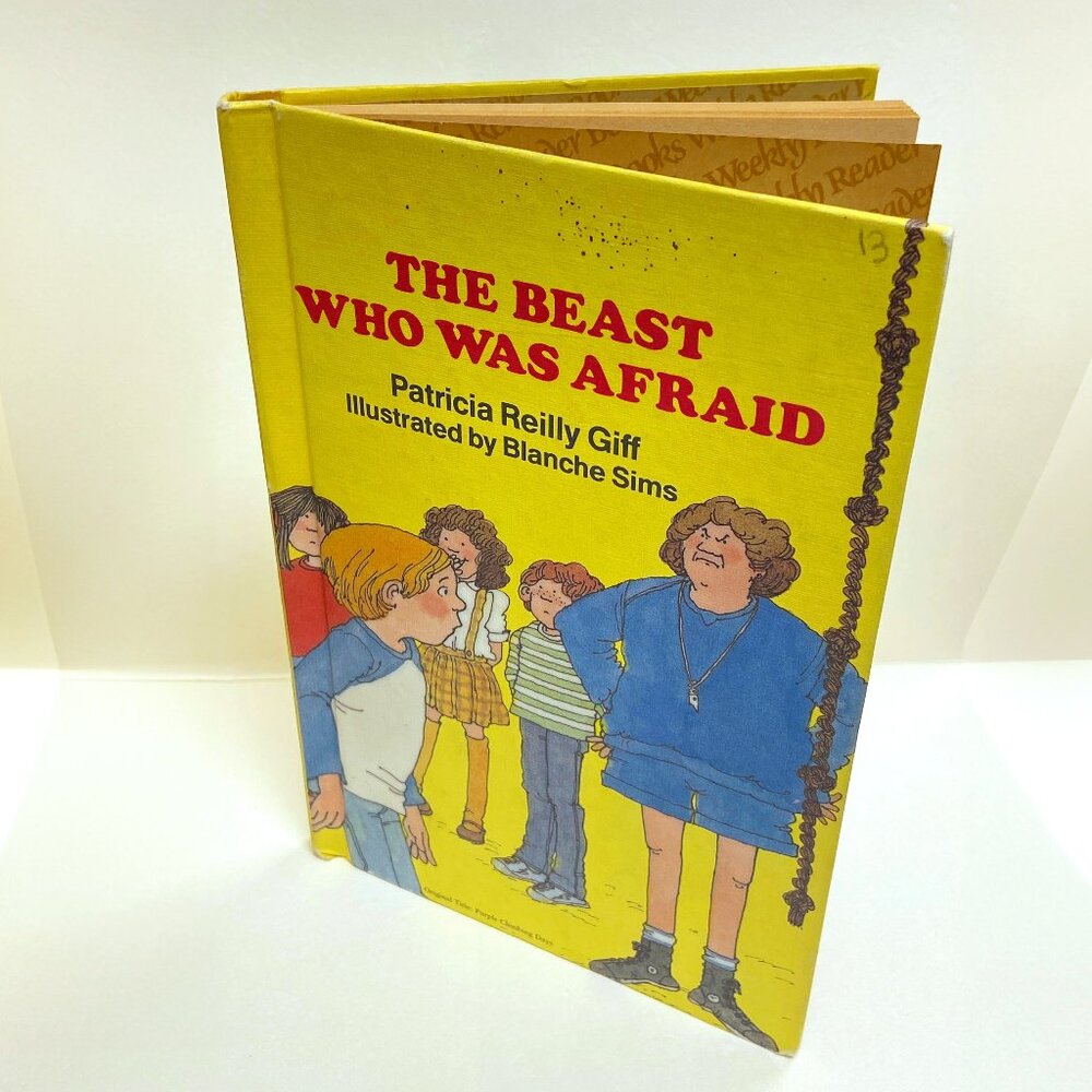 Vintage Weekly Reader "The Beast Who Was Afraid" by Patricia Reilly Giff